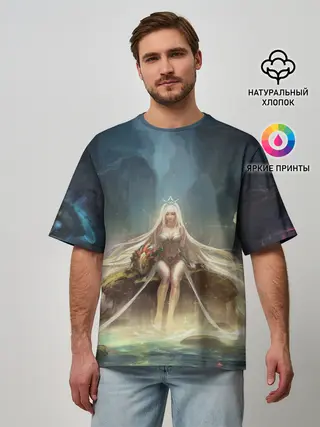 Мужская футболка оверсайз / League of legends