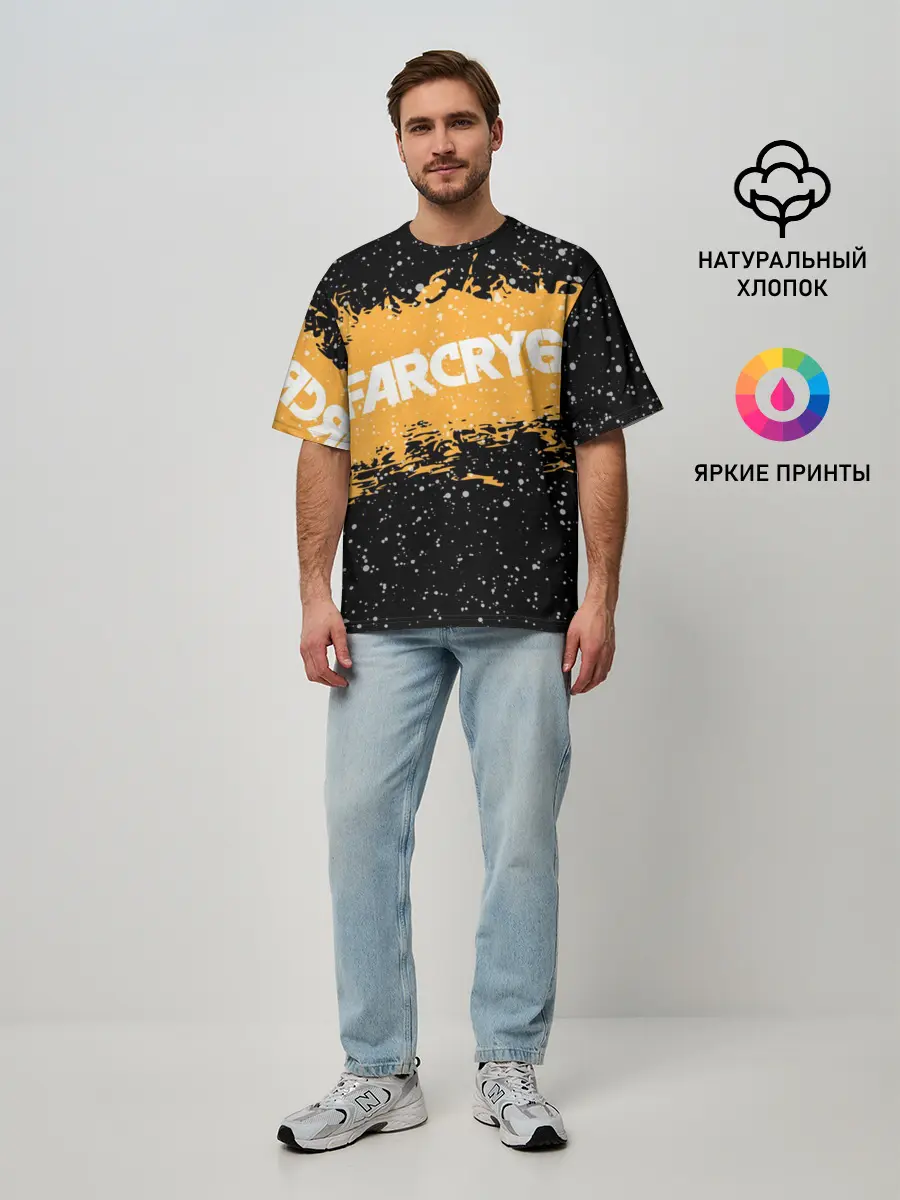 Мужская футболка оверсайз / Far Cry 6