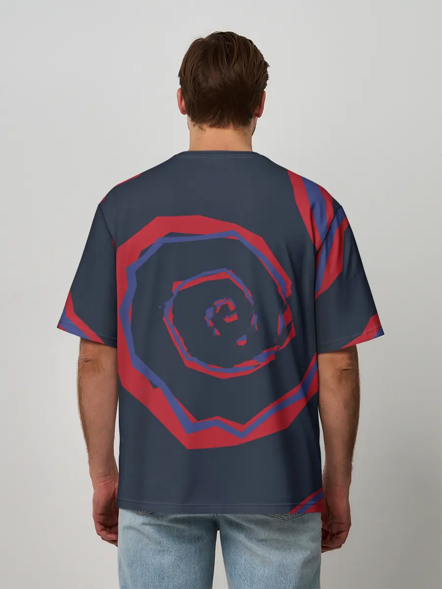 Мужская футболка оверсайз / Пришелец с планеты Галлифрей