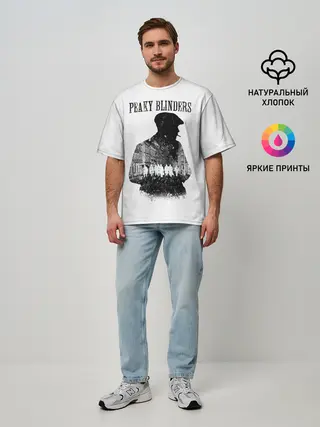 Мужская футболка оверсайз / Thomas Shelby Peaky Blinders