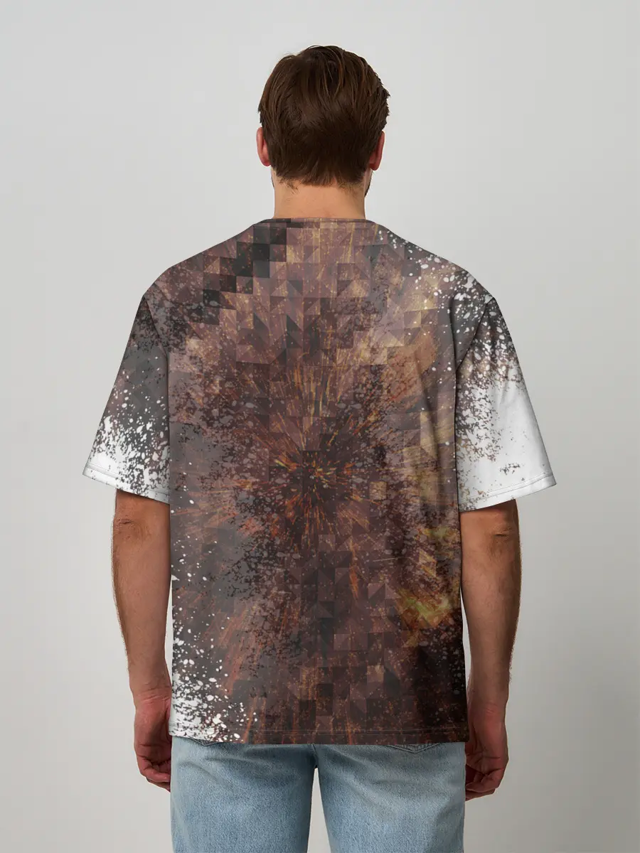 Мужская футболка оверсайз / Stigmata | Стигмата