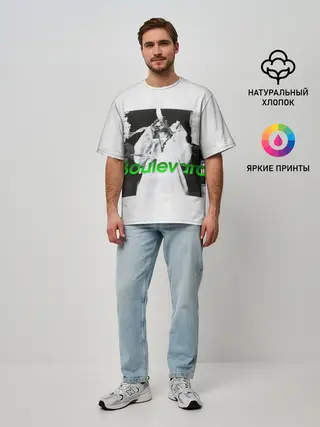 Мужская футболка оверсайз / Boulevard