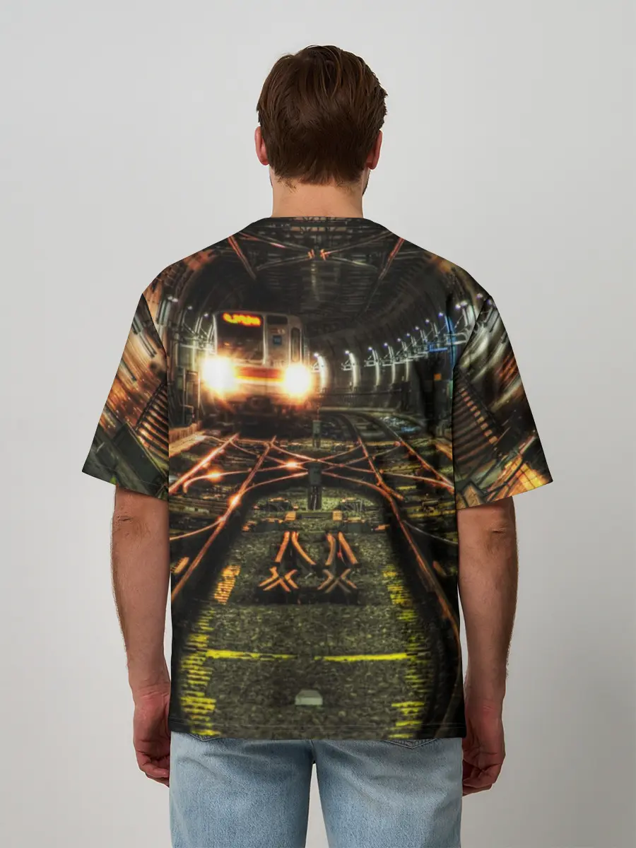 Мужская футболка оверсайз / METRO EXODUS