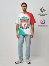 Мужская футболка оверсайз / LIVERPOOL / Ливерпуль