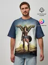 Мужская футболка оверсайз / Wonder Woman