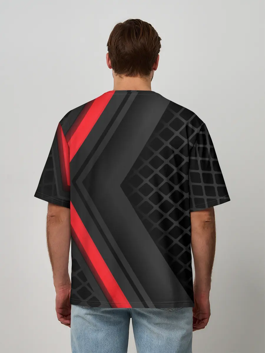 Мужская футболка оверсайз / MERCEDES-BENZ | AMG