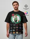 Мужская футболка оверсайз / Boston Celtics