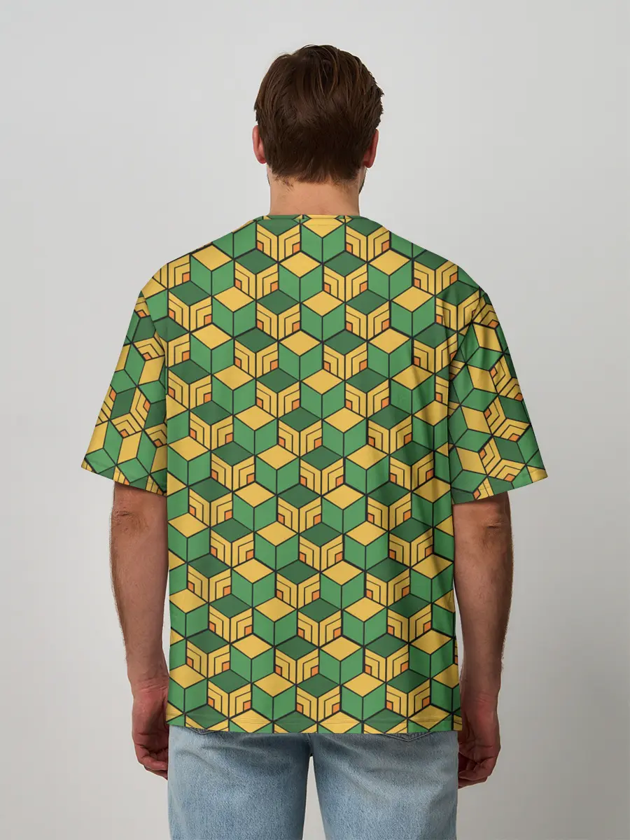 Мужская футболка оверсайз / ГИЮ ТОМИОКА | GIUY TOMIOKA