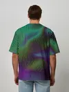 Мужская футболка оверсайз / Современная абстракция