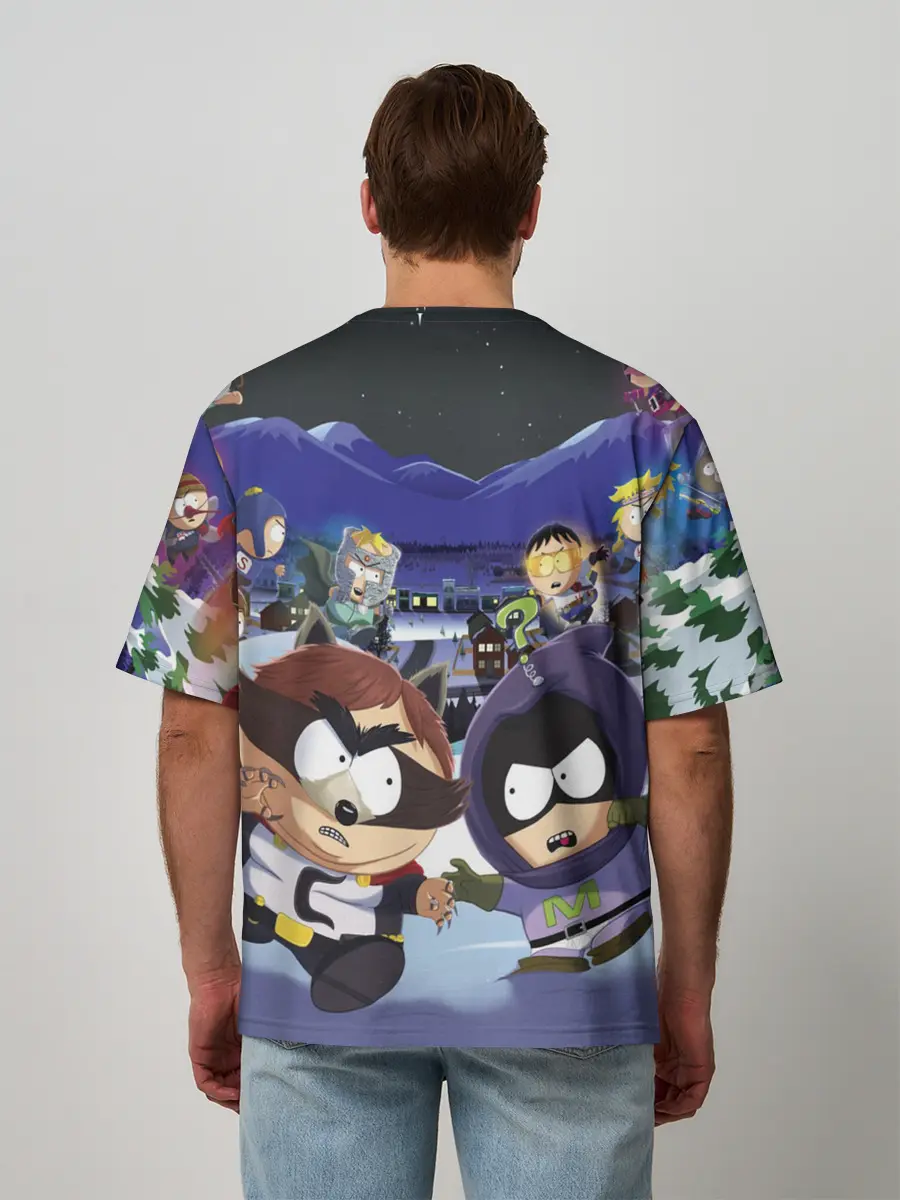 Мужская футболка оверсайз / ЮЖНЫЙ ПАРК | SOUTH PARK