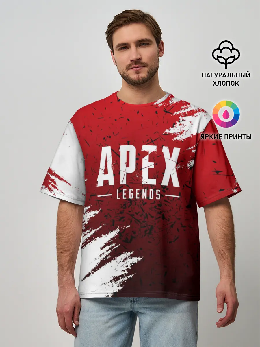 Мужская футболка оверсайз / APEX LEGENDS