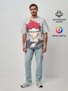 Мужская футболка оверсайз / Food wars Shokugeki no Soma