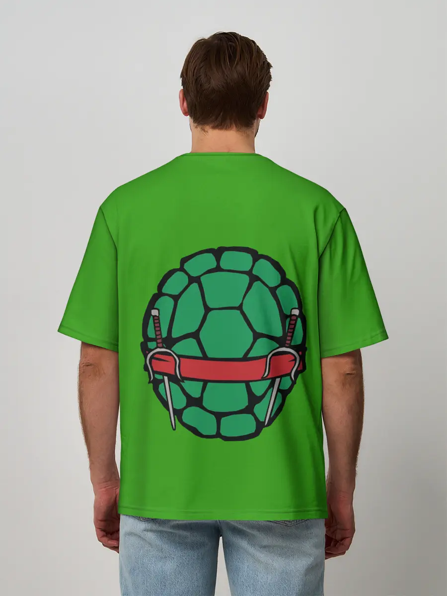 Мужская футболка оверсайз / Черепашки-ниндзя