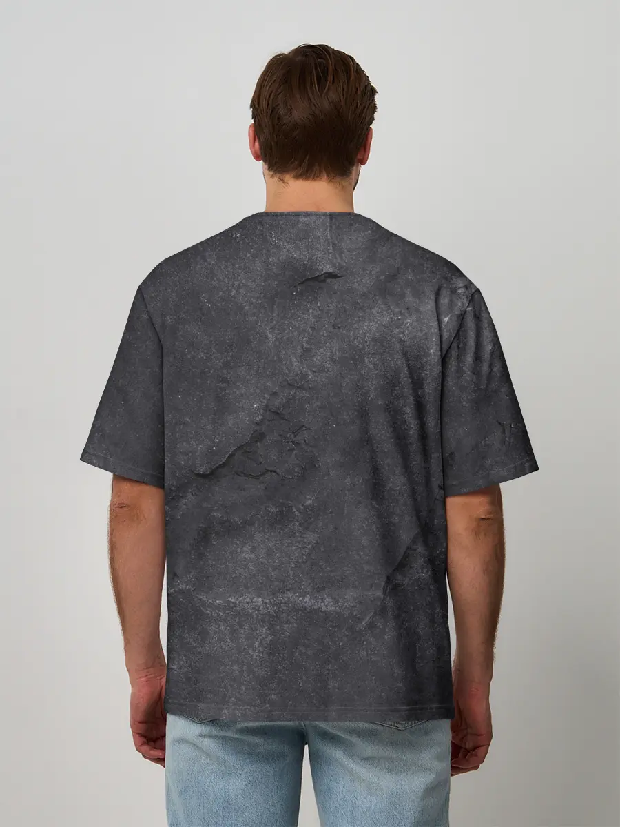 Мужская футболка оверсайз / Печать Велеса