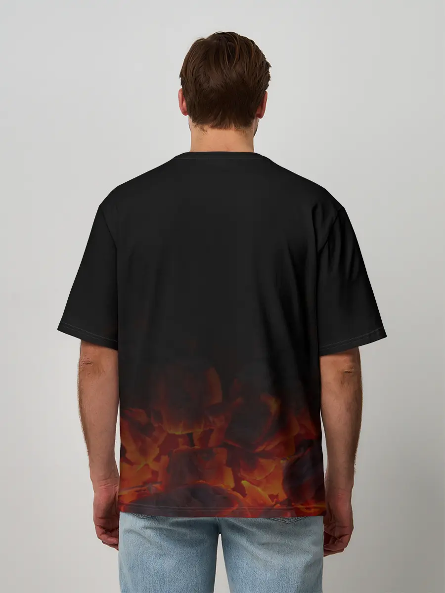 Мужская футболка оверсайз / Лучший шашлычник