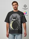 Мужская футболка оверсайз / Totoro