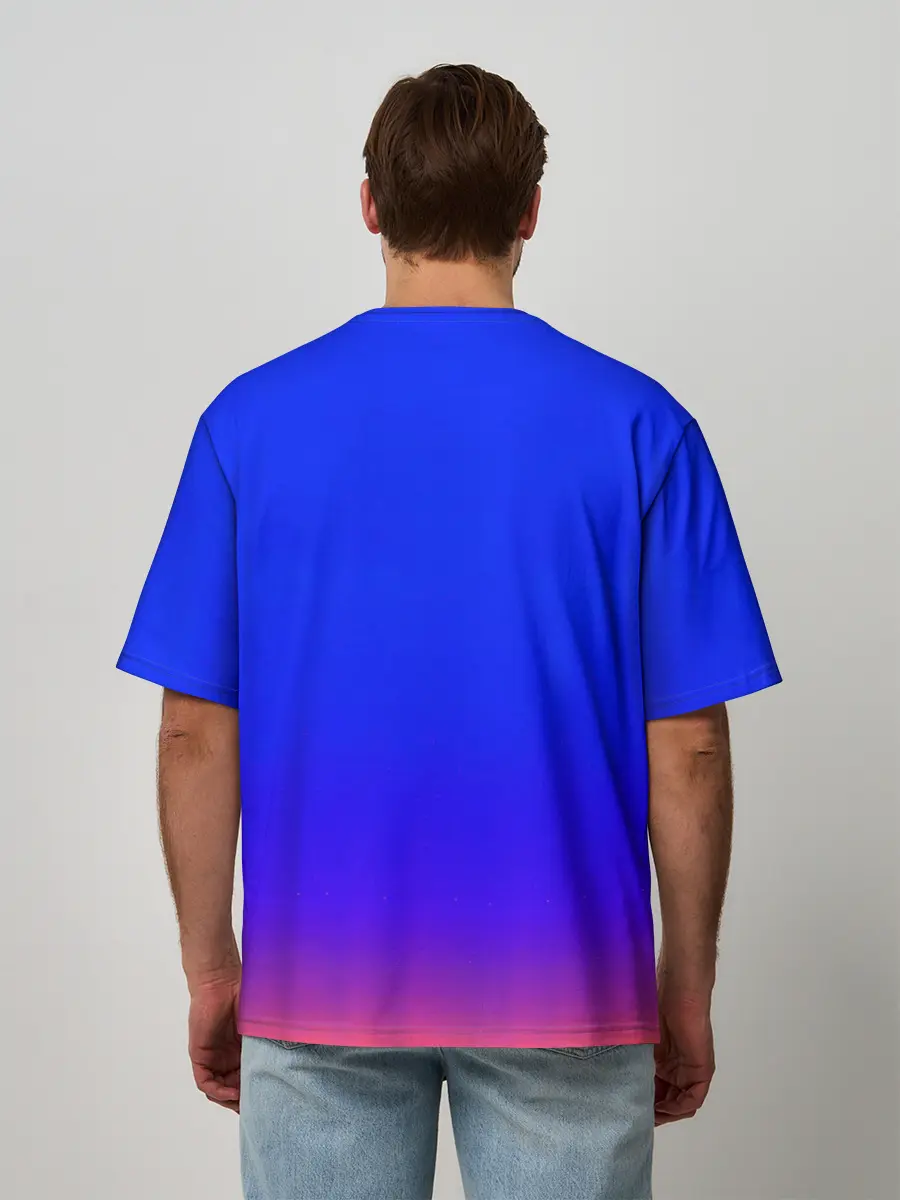 Мужская футболка оверсайз / NO MANS SKY