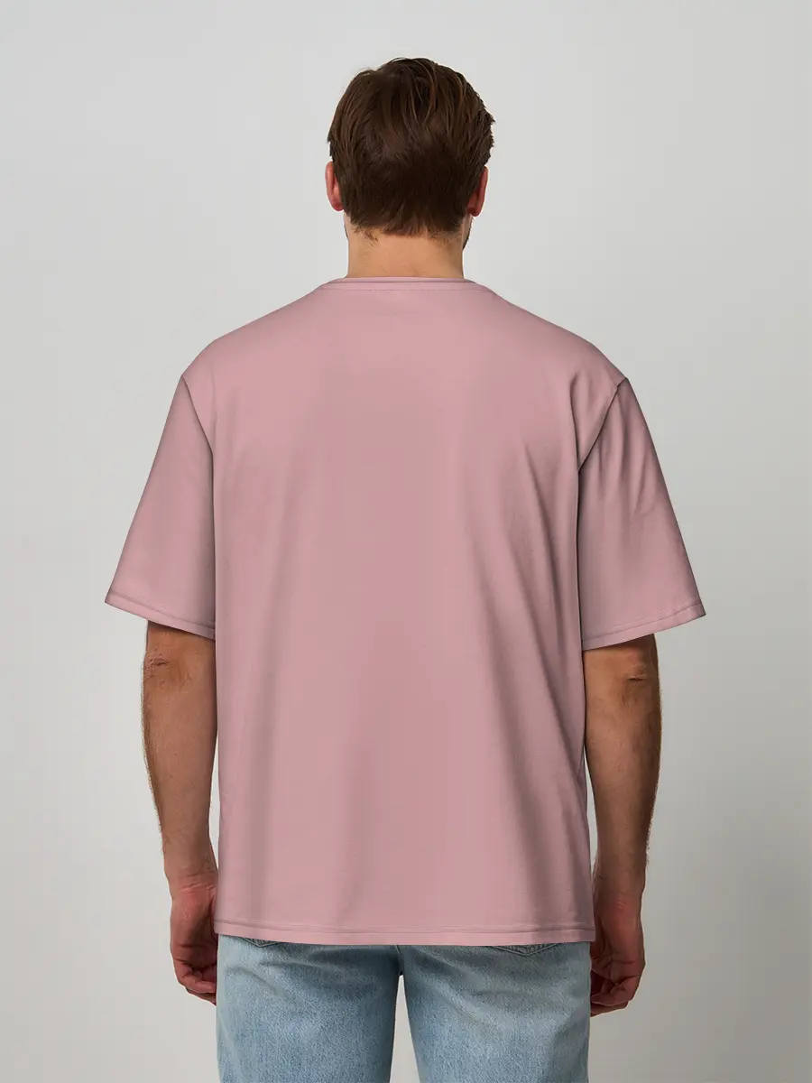 Мужская футболка оверсайз / касатки