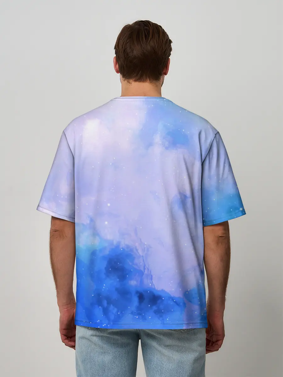 Мужская футболка оверсайз / Night Fury