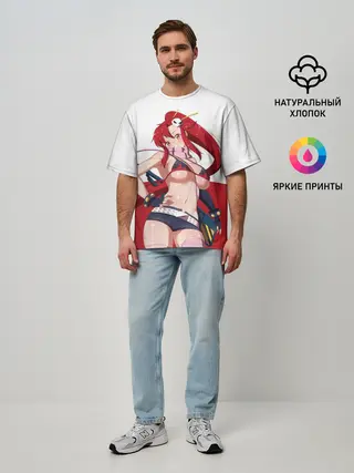 Мужская футболка оверсайз / Yoko Littner