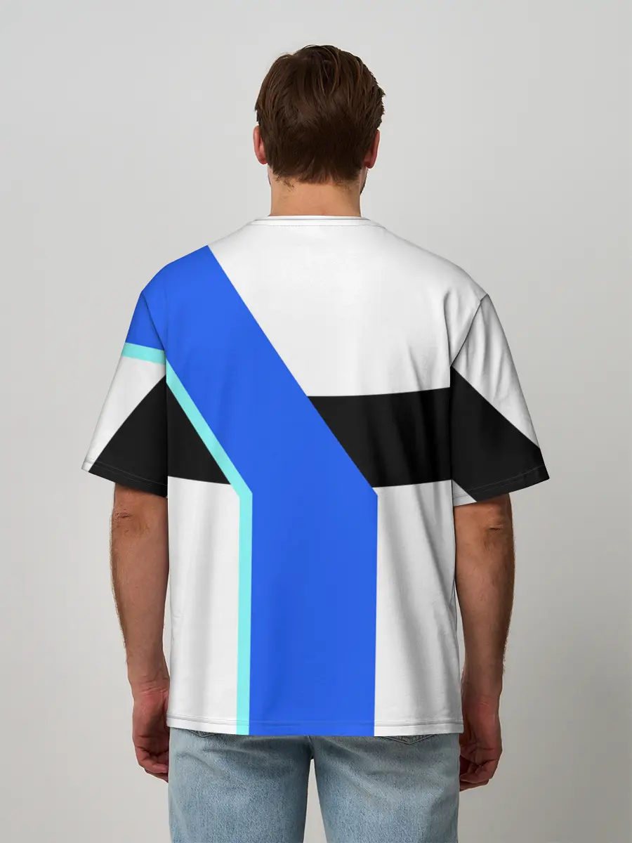 Мужская футболка оверсайз / Russia