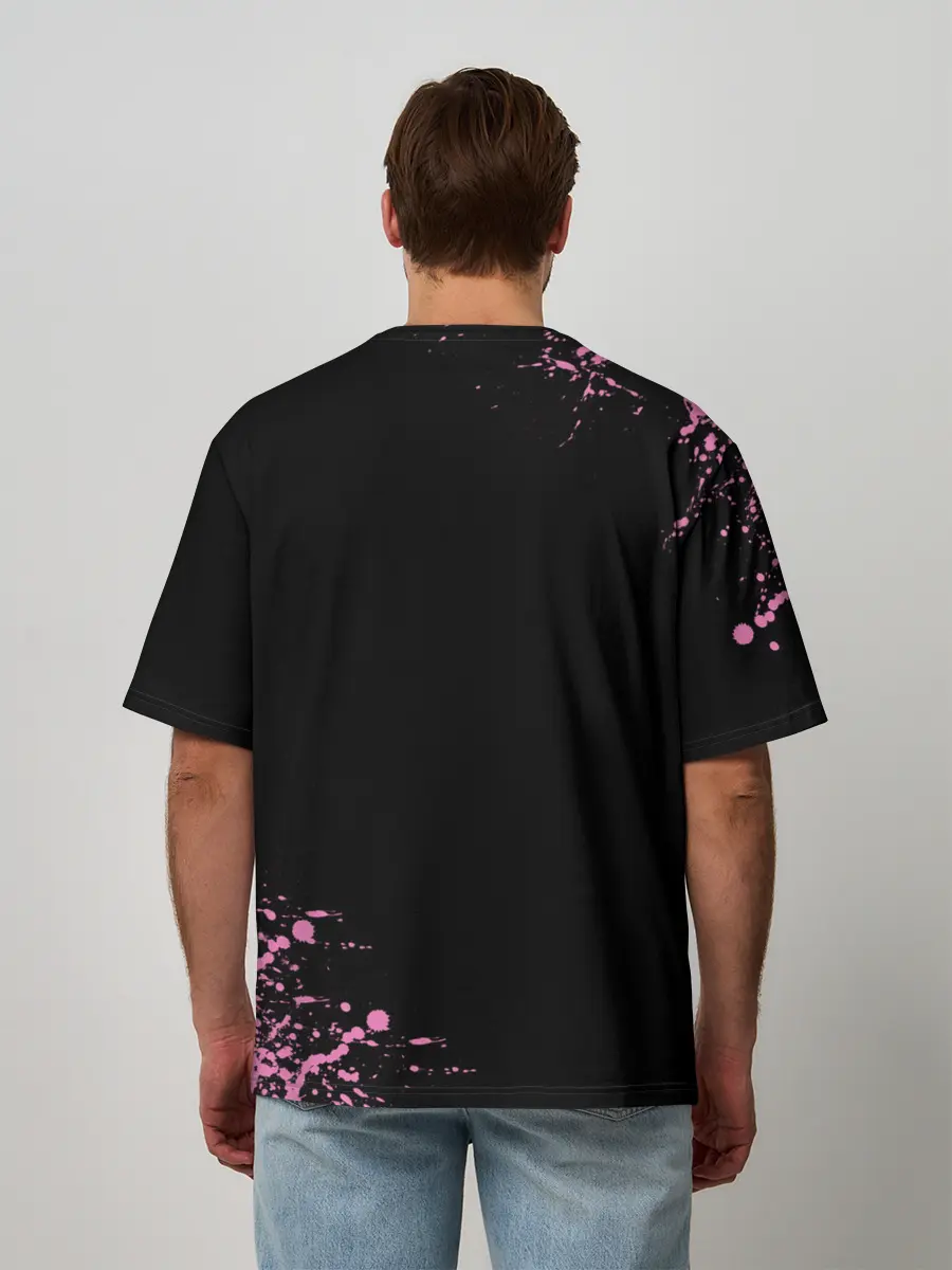 Мужская футболка оверсайз / Лил Пип