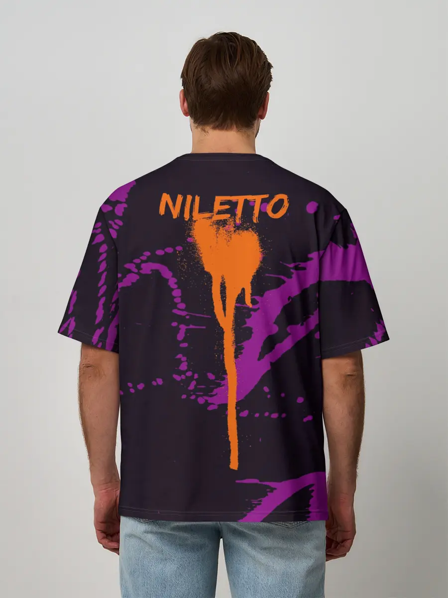 Мужская футболка оверсайз / Niletto