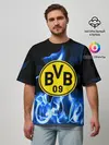 Мужская футболка оверсайз / BORUSSIA