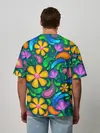 Мужская футболка оверсайз / ЯРКИЕ ЦВЕТЫ