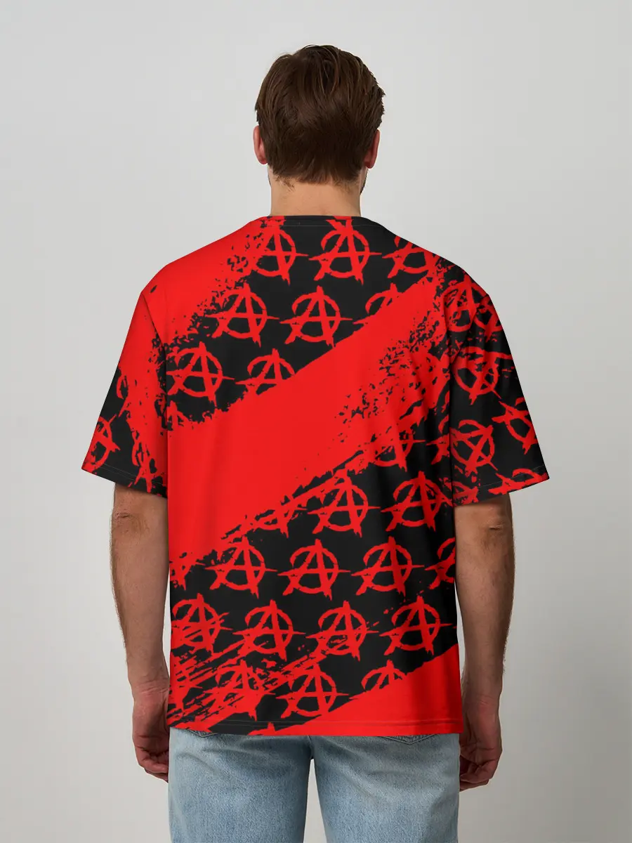 Мужская футболка оверсайз / Гражданская оборона: Моя оборона.