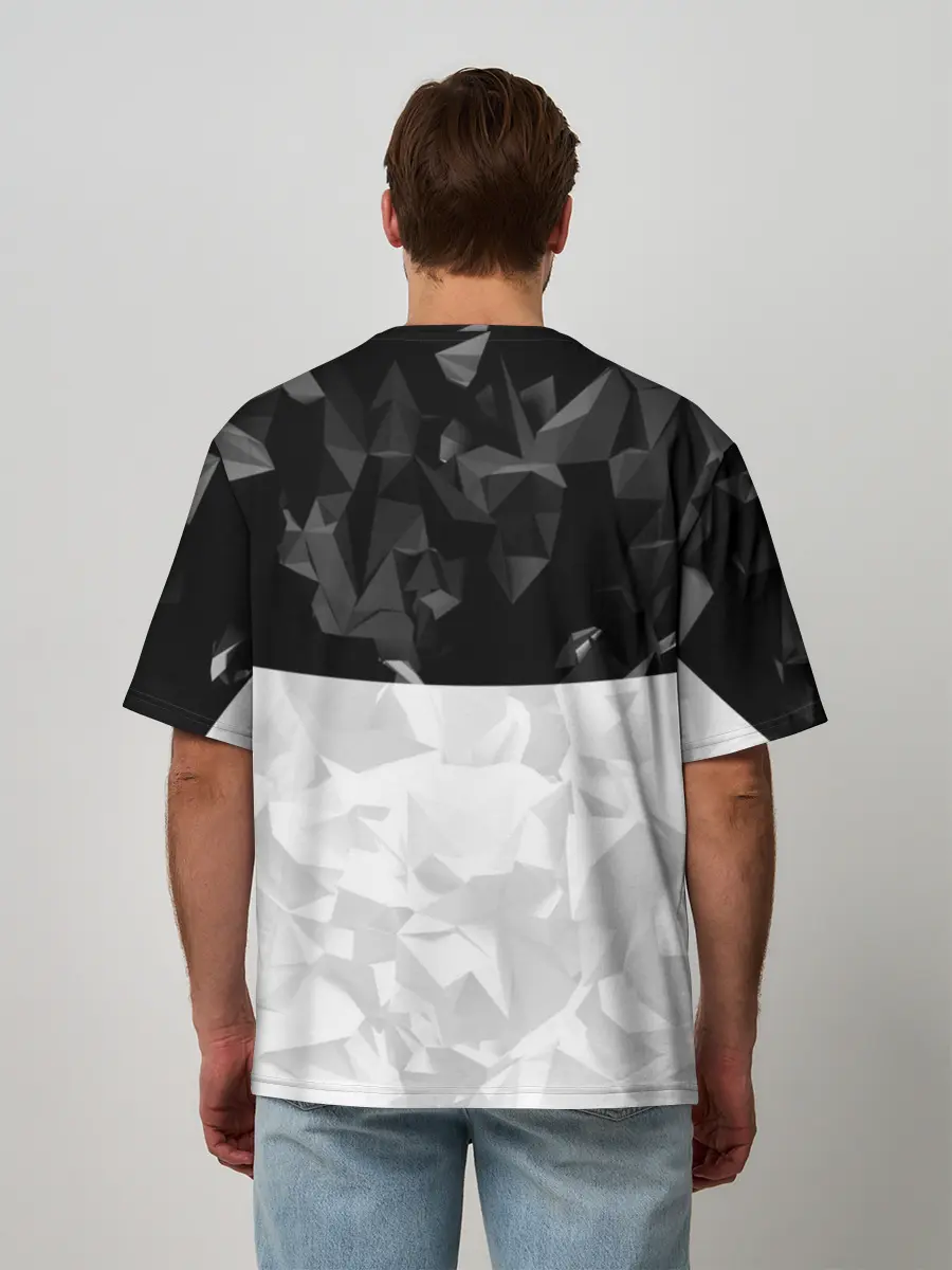 Мужская футболка оверсайз / РЕАЛ МАДРИД