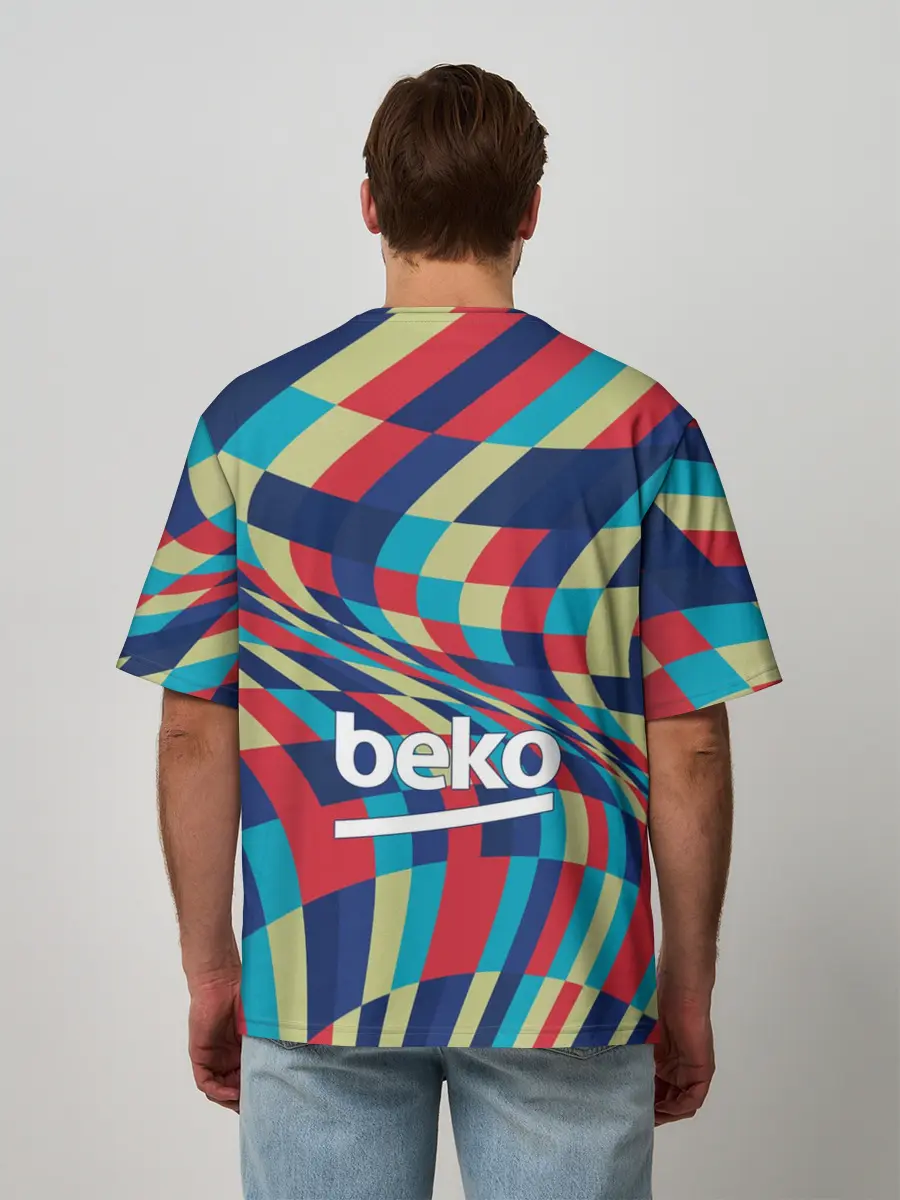 Мужская футболка оверсайз / FC Barcelona | La Liga Pre-Match