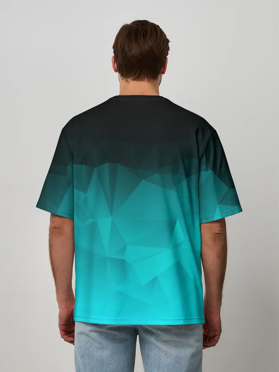 Мужская футболка оверсайз / DETROIT BECOME HUMAN