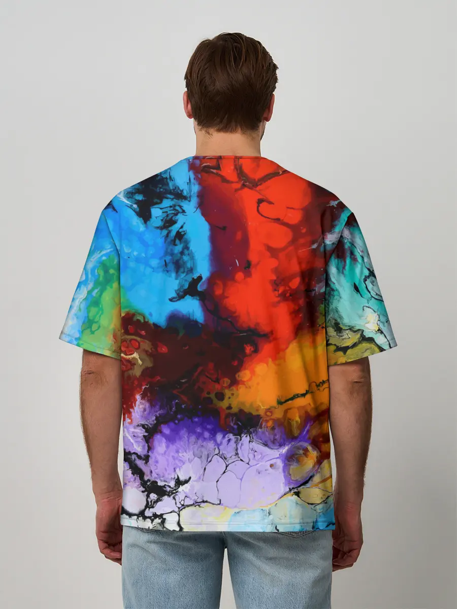 Мужская футболка оверсайз / Импрессия 2022 vanguard