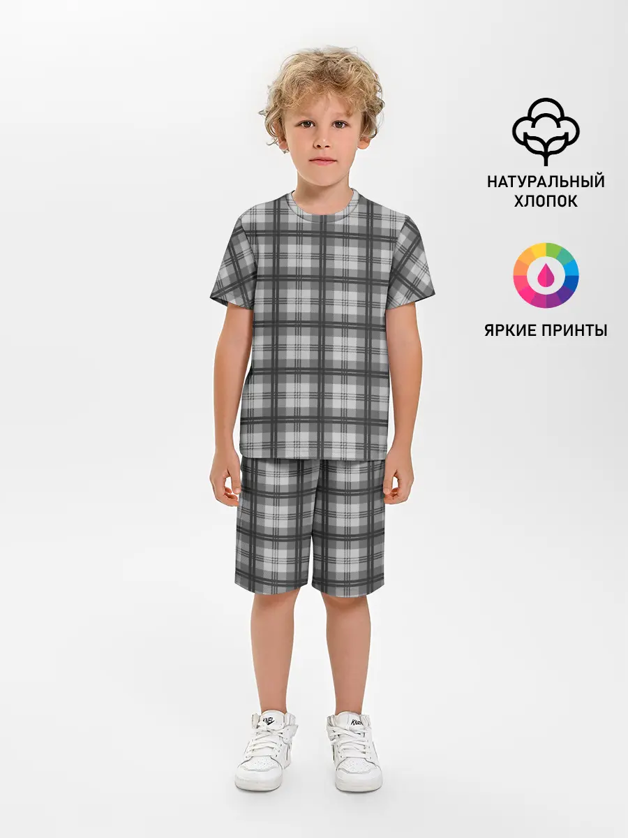 Детская пижама с шортами / ДЖЕНТЛЬМЕНЫ