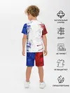 Детская пижама с шортами / BLUE WHITE & RED