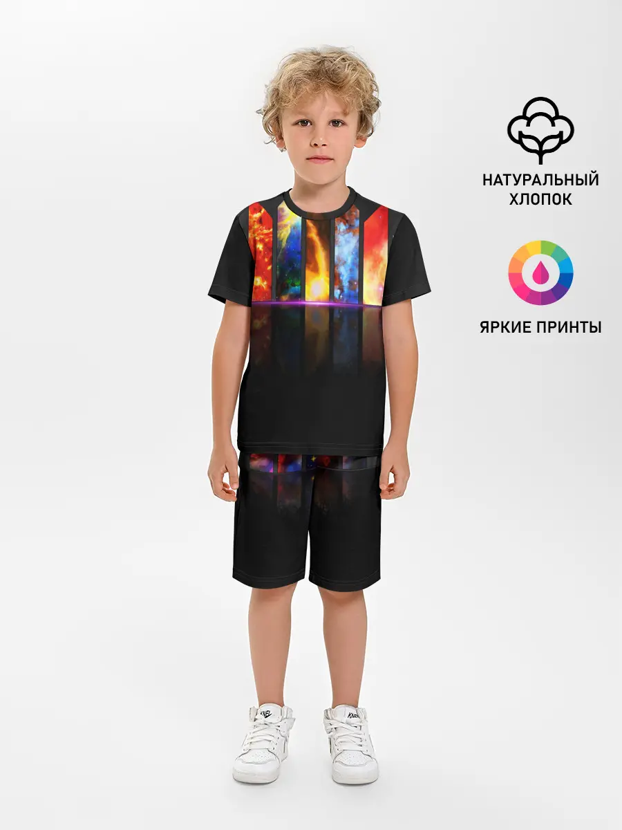 Детская пижама с шортами / GALAXY