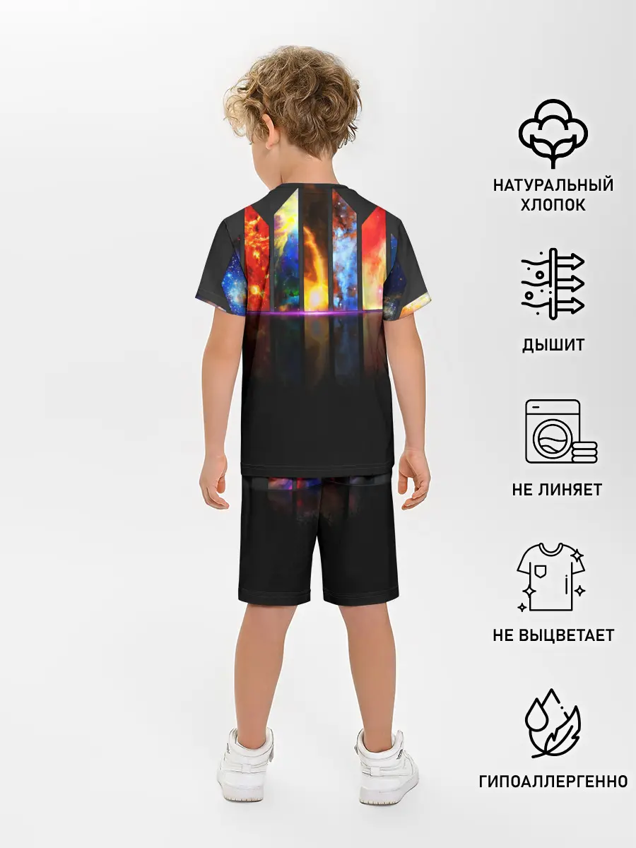 Детская пижама с шортами / GALAXY