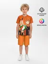 Детская пижама с шортами / Волебольная команда из аниме HAIKYUU!!