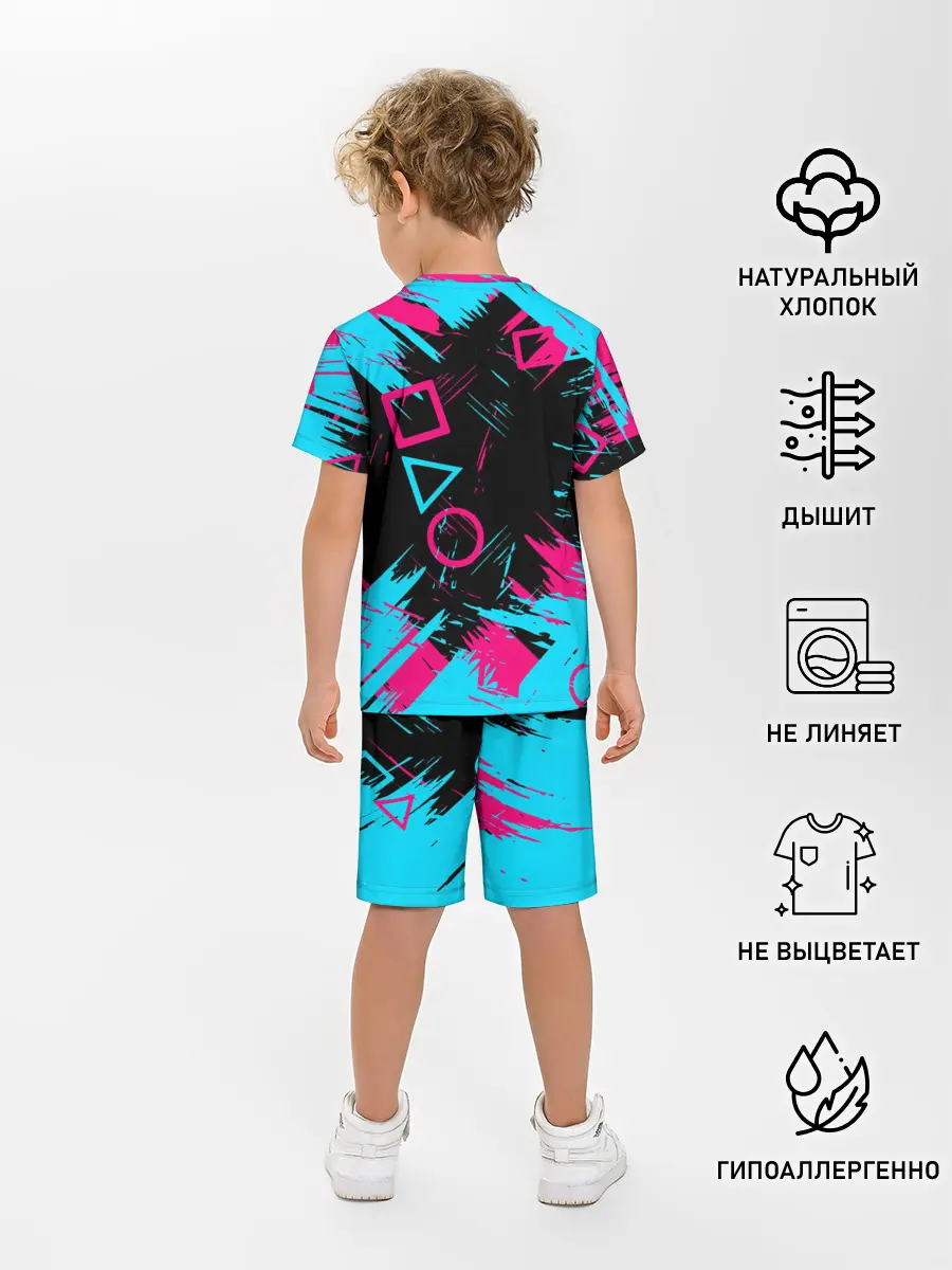 Детская пижама с шортами / SQUID GAME | ИГРА В КАЛЬМАРА | DOLL,