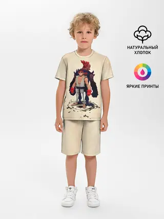 Детская пижама с шортами / Рю и Акума