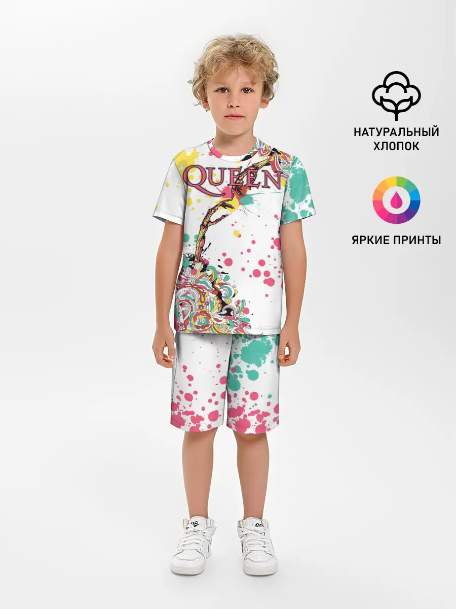 Детская пижама с шортами / Queen