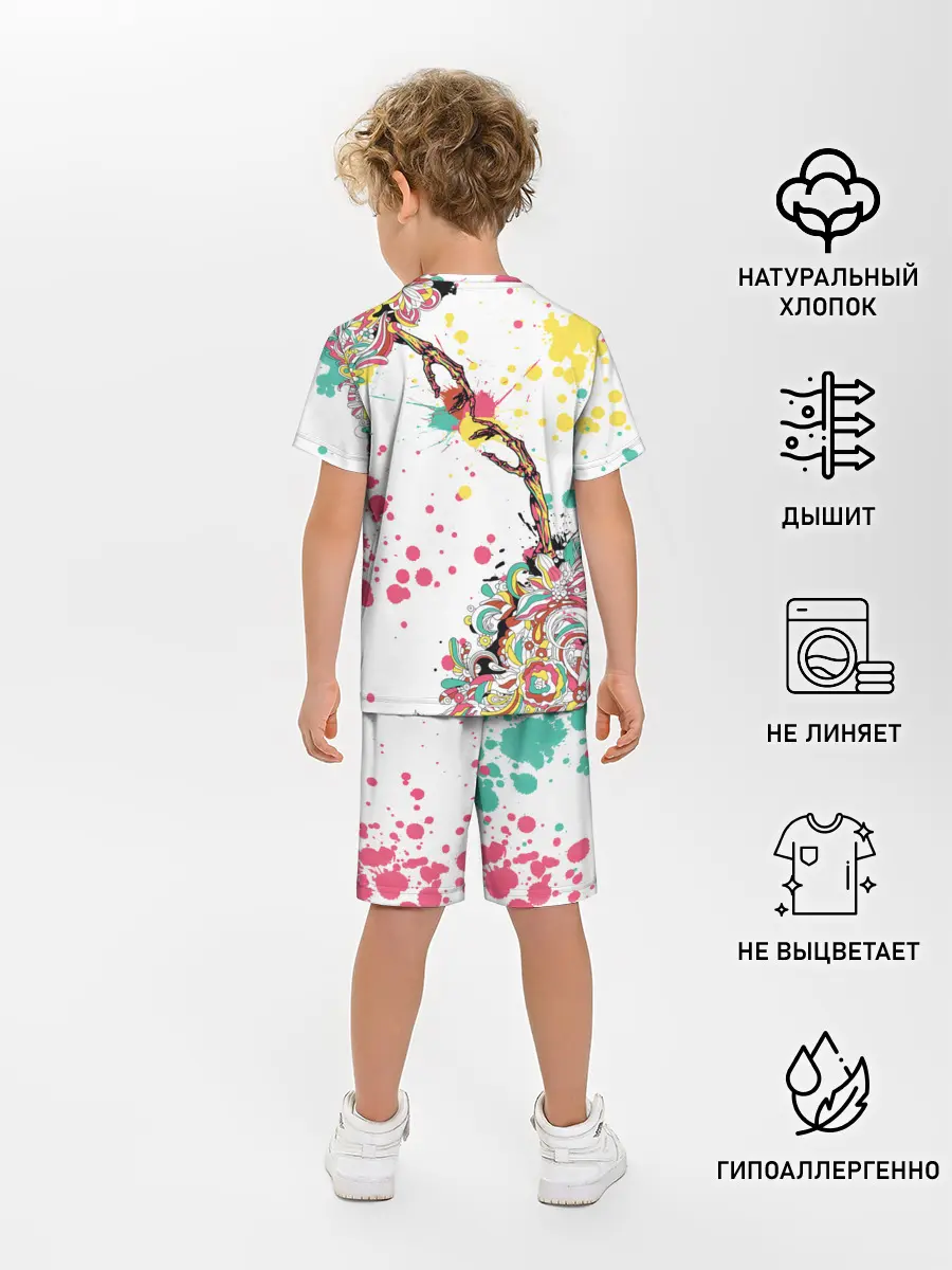 Детская пижама с шортами / Queen