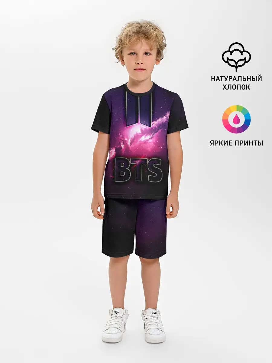 Детская пижама с шортами / РЮКЗАК BTS