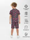 Детская пижама с шортами / Ананасовый экспресс