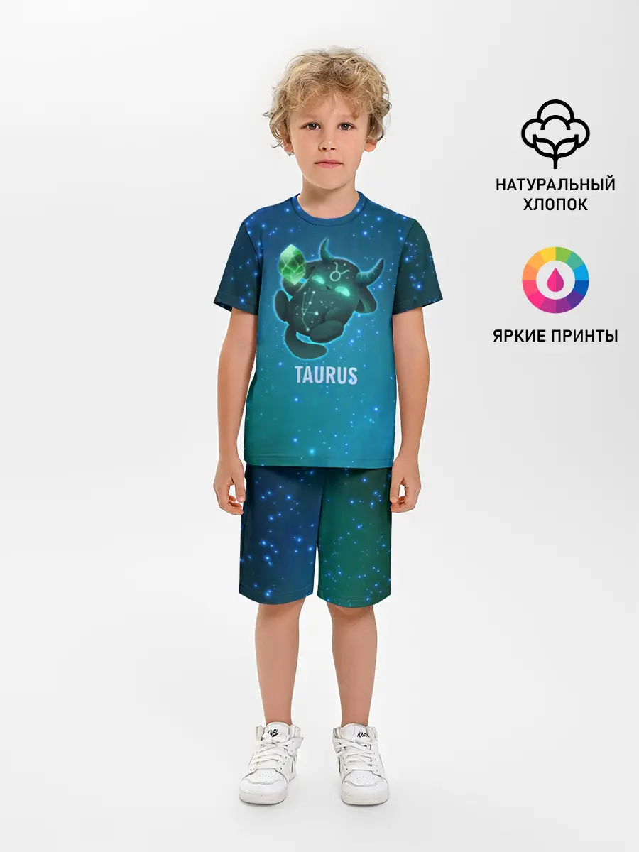 Детская пижама с шортами / Телец