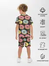 Детская пижама с шортами / Сладкоежка