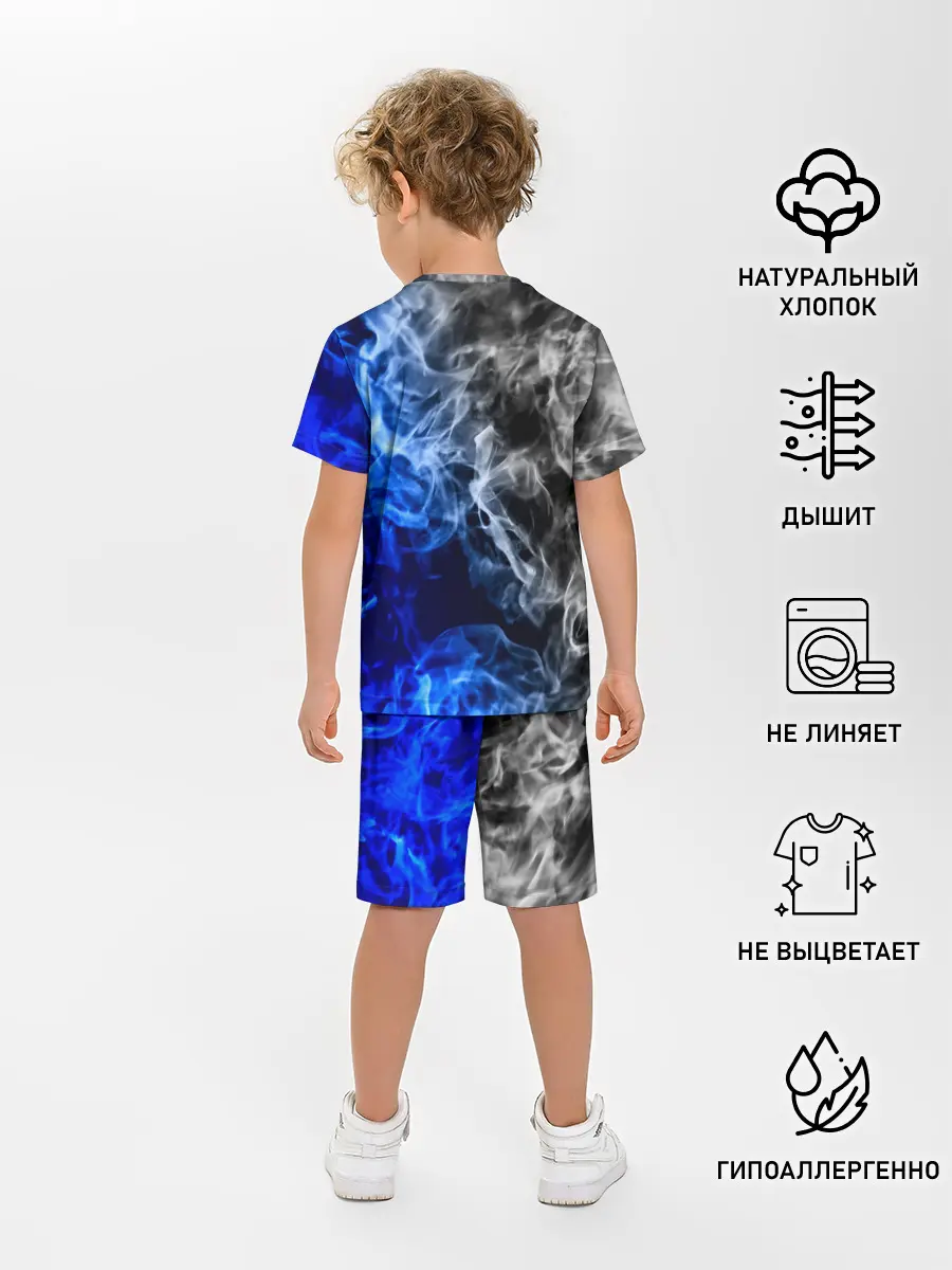 Детская пижама с шортами / БИТВА ОГНЕЙ