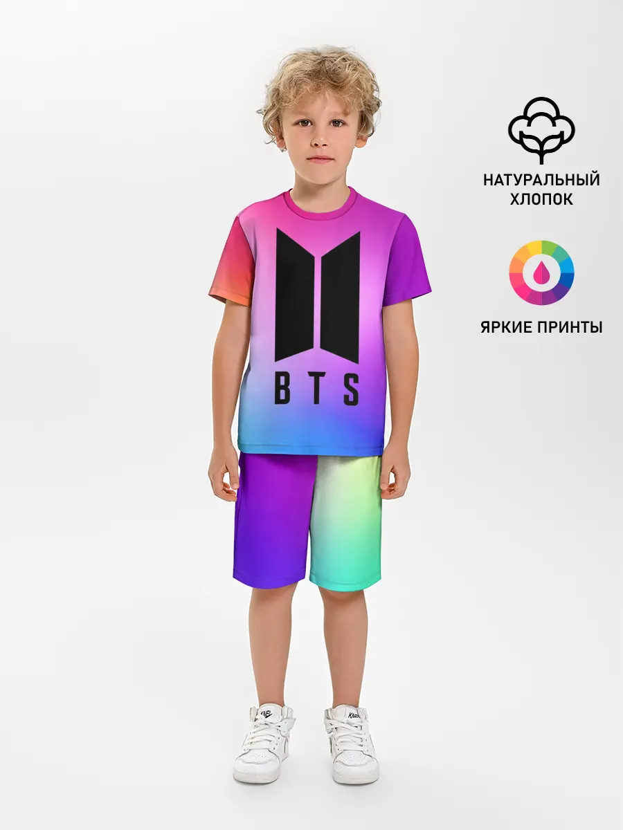 Детская пижама с шортами / BTS