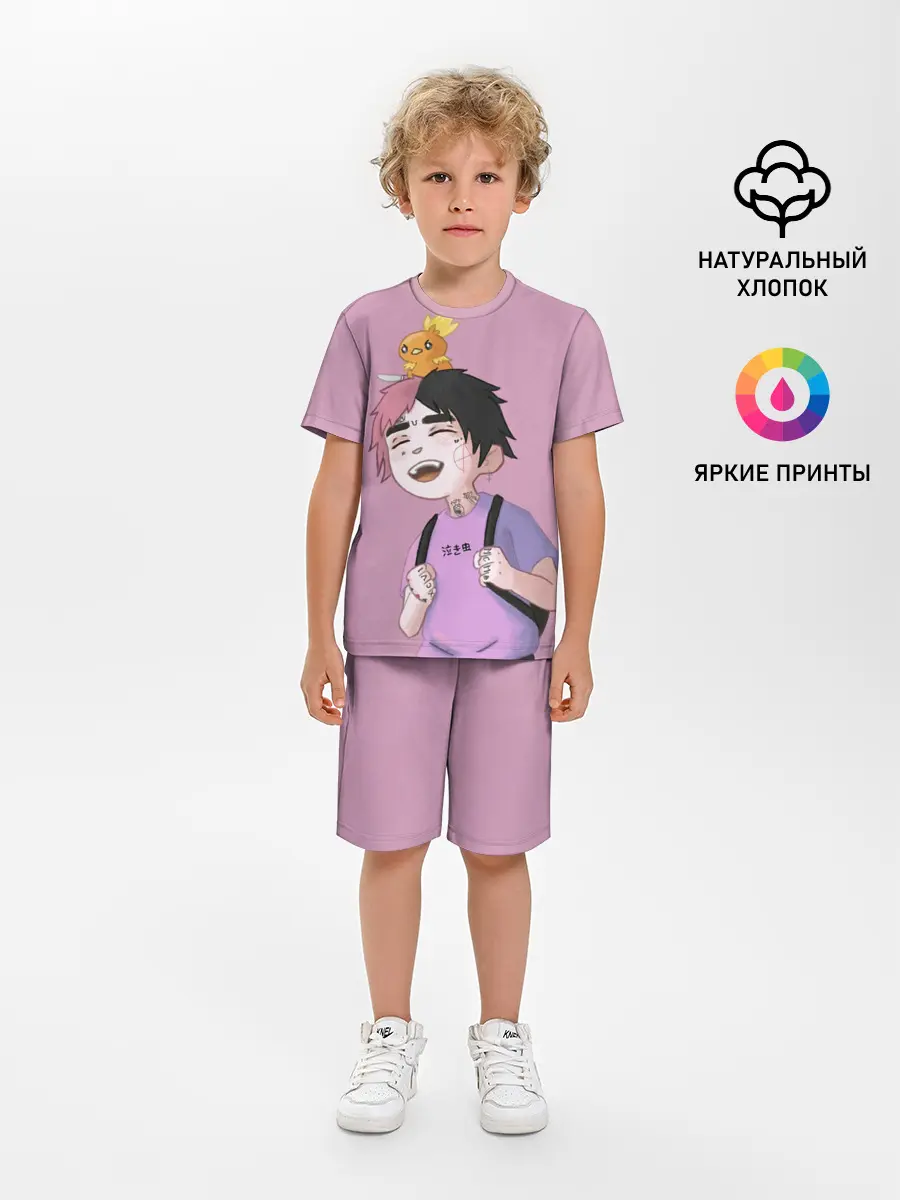 Детская пижама с шортами / Young Lil Peep